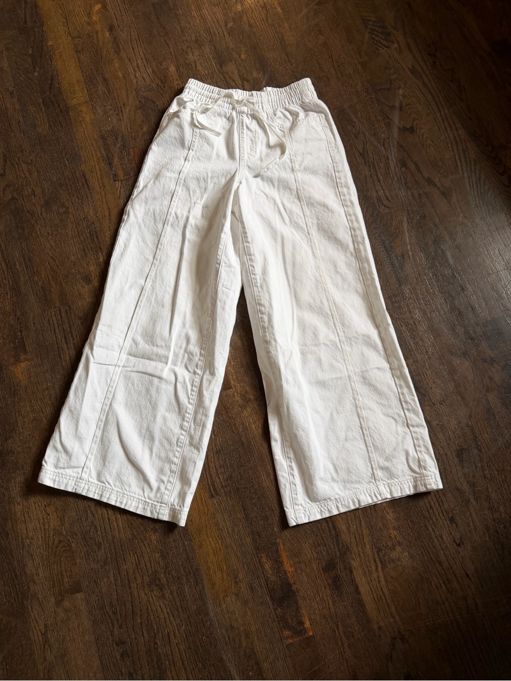 Sz XS white Universal Thread Elastic drawstring pants
